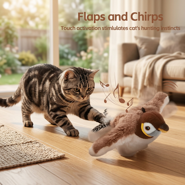 Interactive Chirping Bird Toy