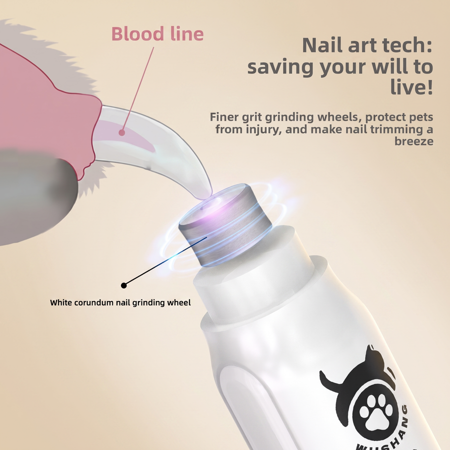 How to use the nail grinder
