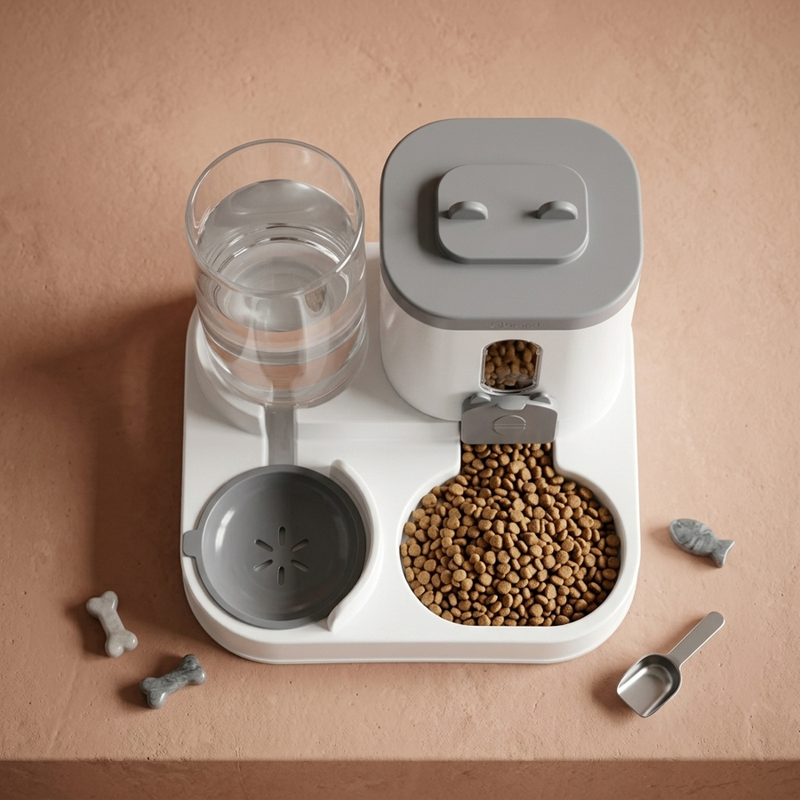 Pluma Automatic Feeder top